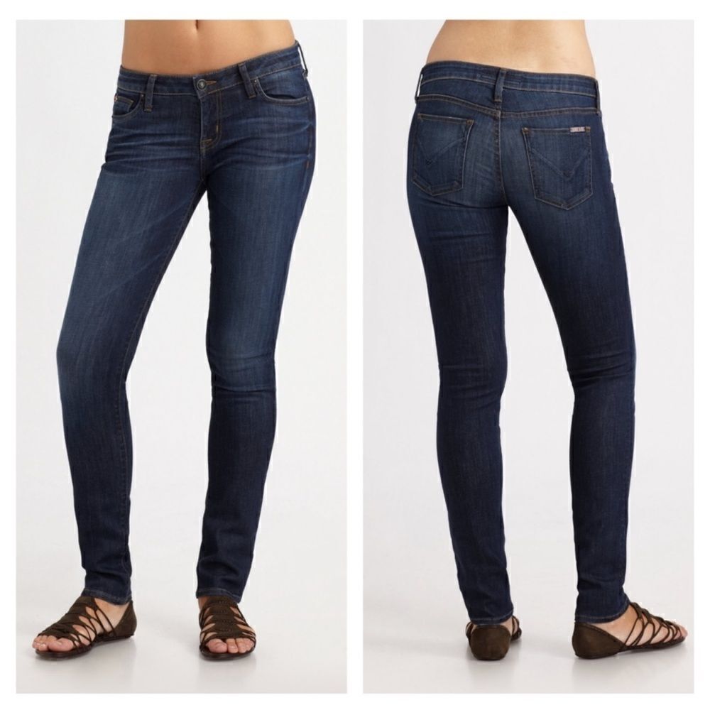 Hudson Jeans Kent Low Rise Skinny Jeans in Devonshire Size 29